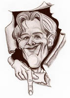 karikatuur van Jeroen