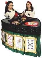 Hartendames - casino tafel