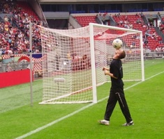 Voetbalkunstenaar Nelson