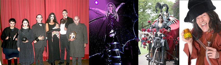 Halloween collage