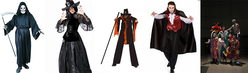 Halloween collage
