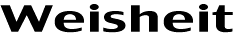 weisheit